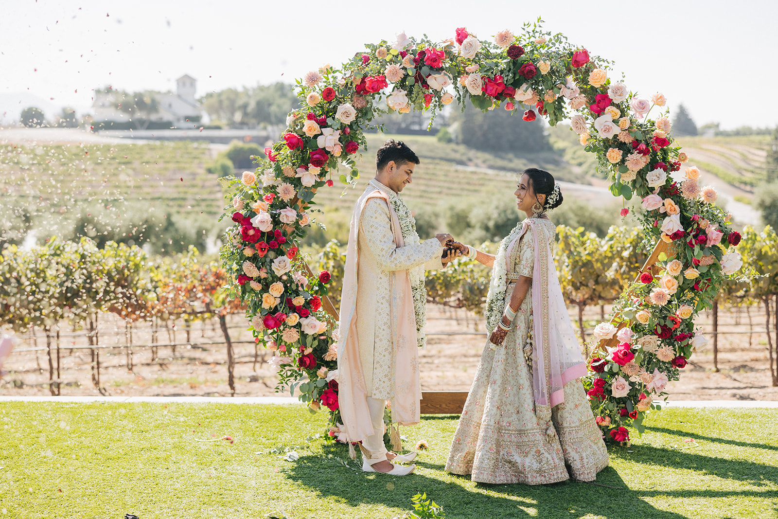 Indian Wedding at Leal Vineyards