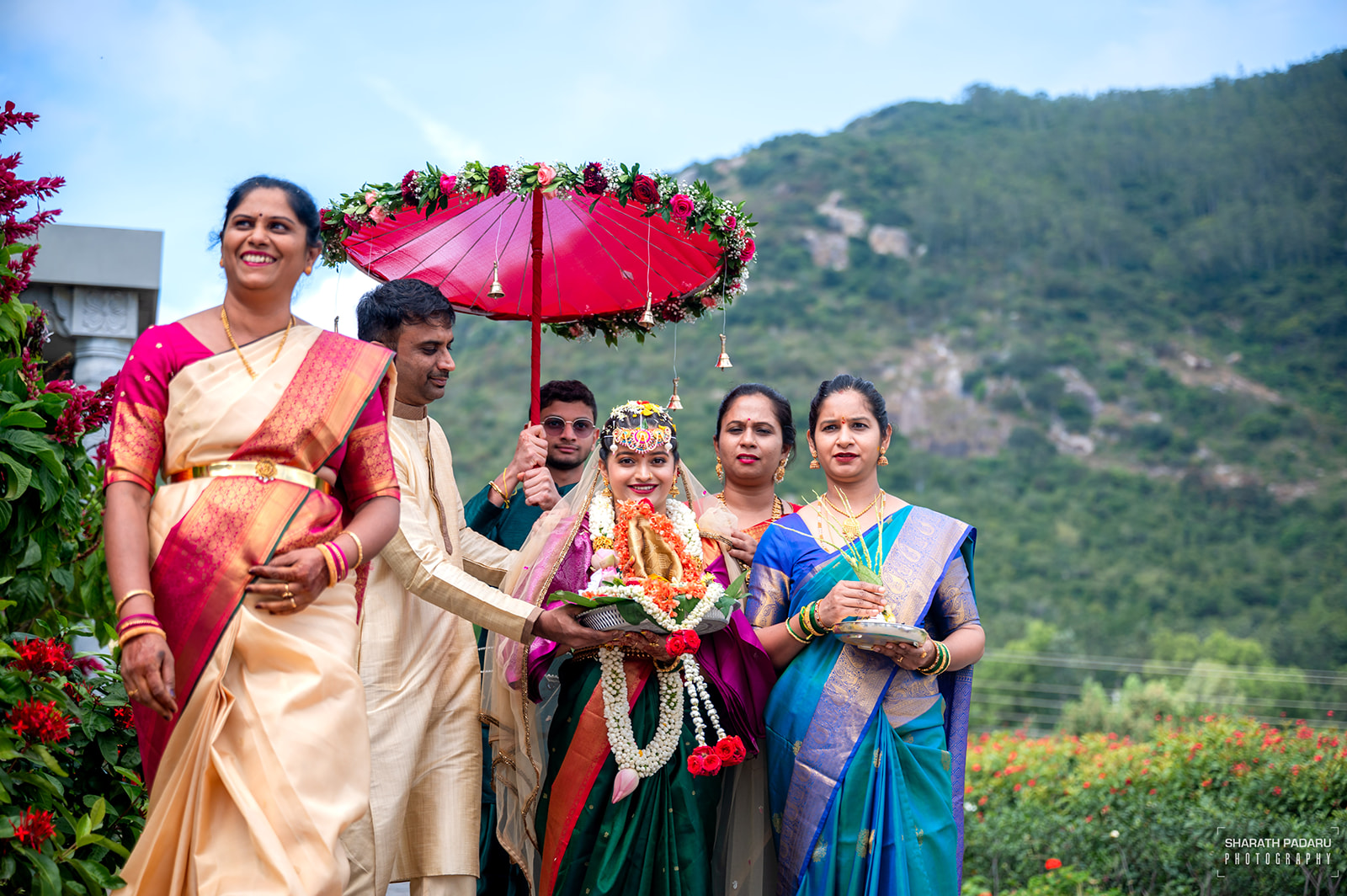 Amitarasa Nandi hills luxury wedding candid photography