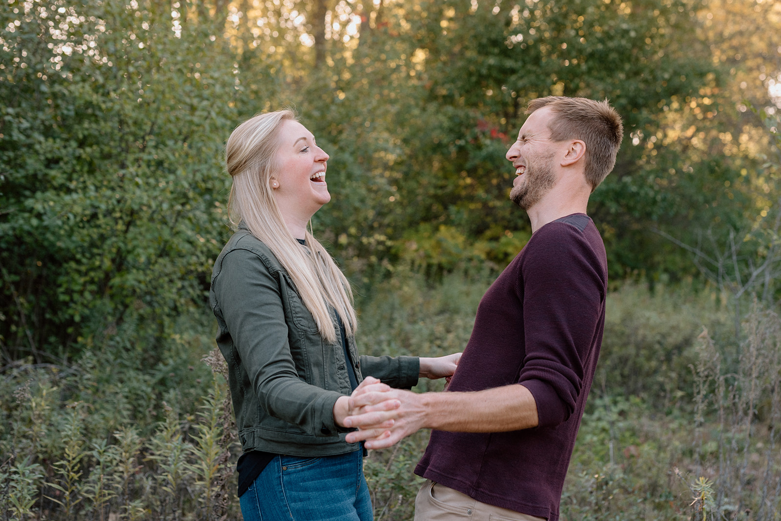 Twin Cities engagement session 
