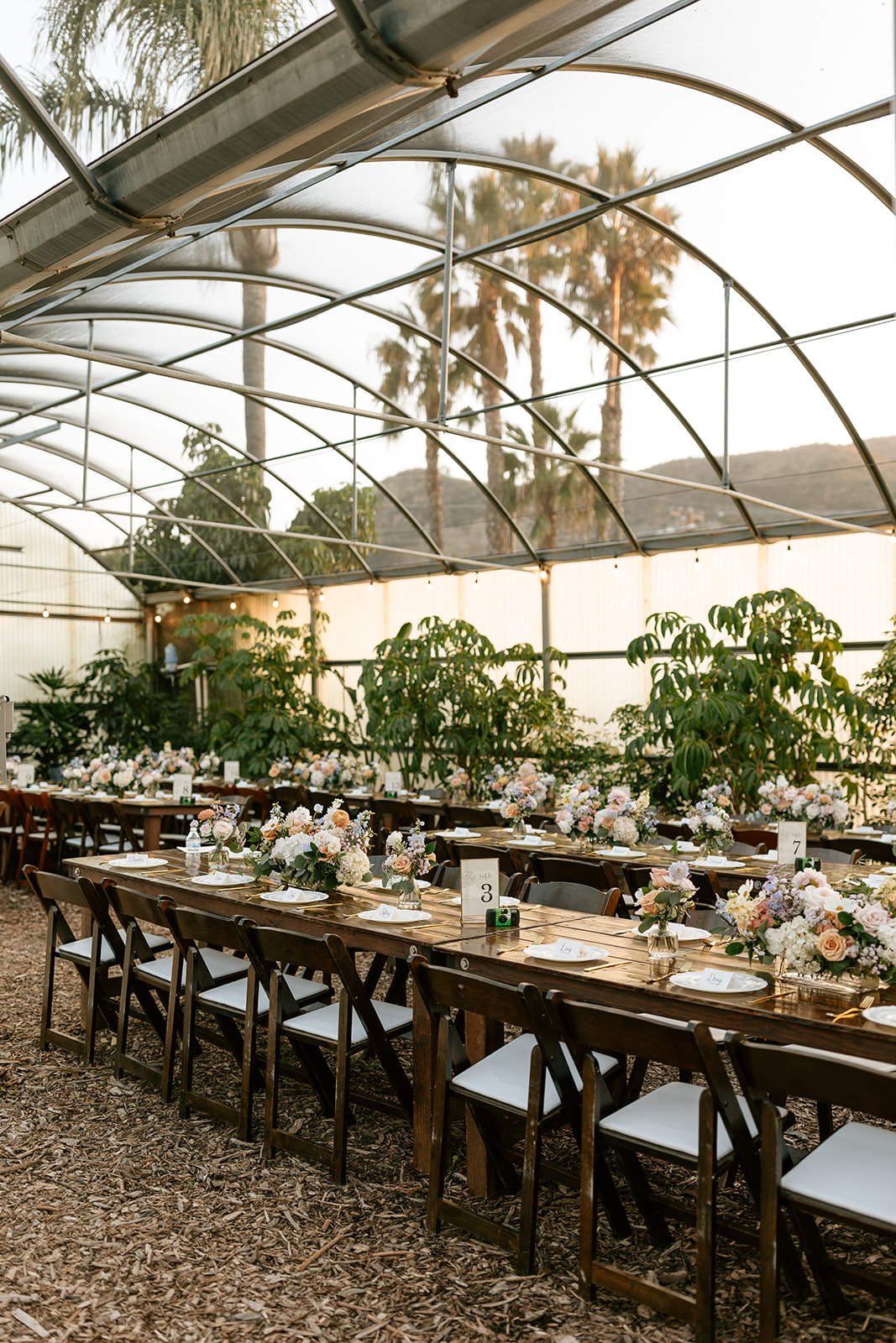 wedding the greenhouse pnoc orange county california colorful summer wedding flowers bride bouquet wedding table decor