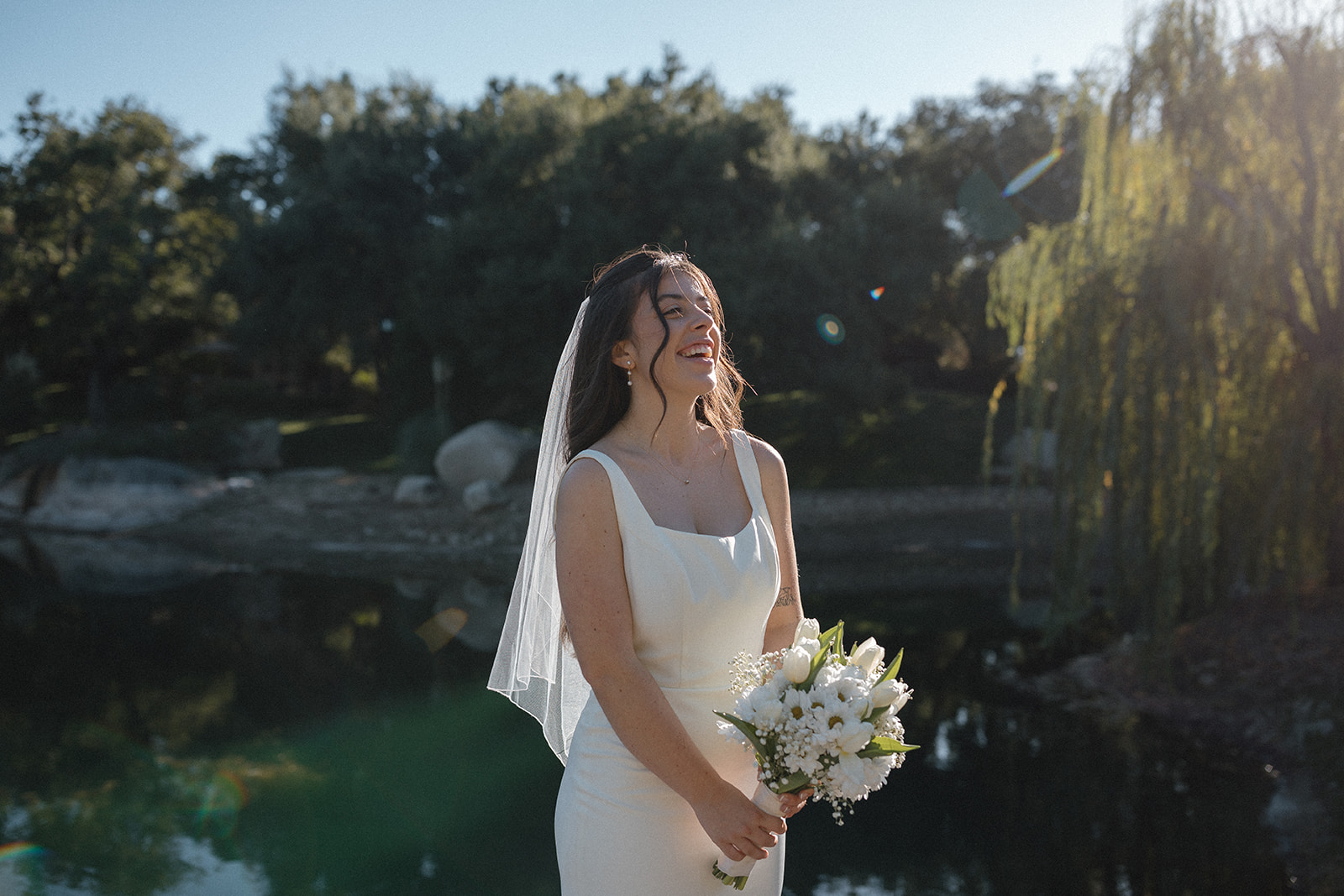 Romantic wedding at Milagro Winery in San Diego, California