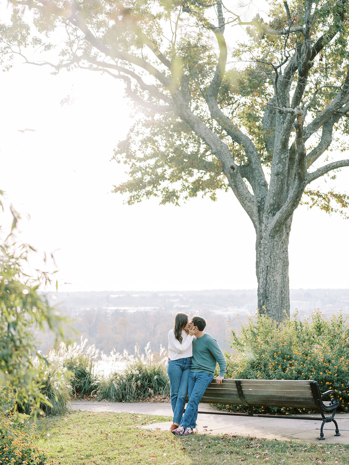 Libby Hill Engagement session by Richmond Virginia Wedding Photographer Natalie Jayne Photography