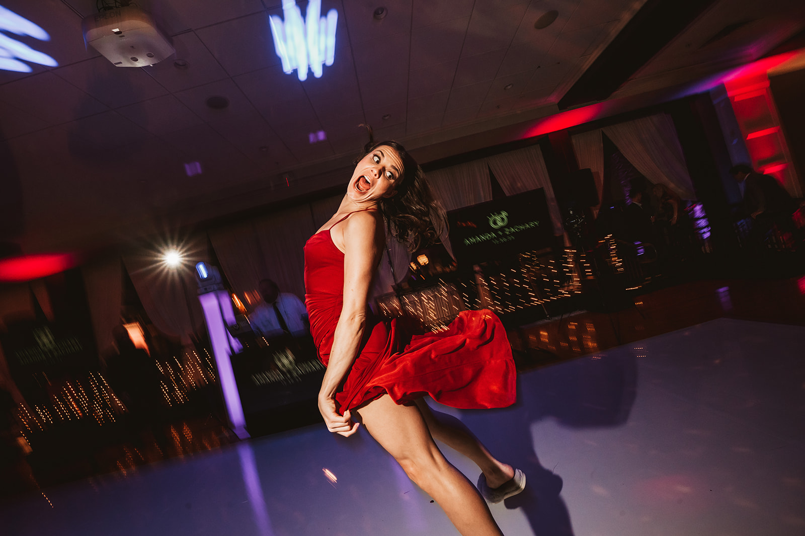 Chevy Chase Country Club Wedding Photo - Epic Dance Party