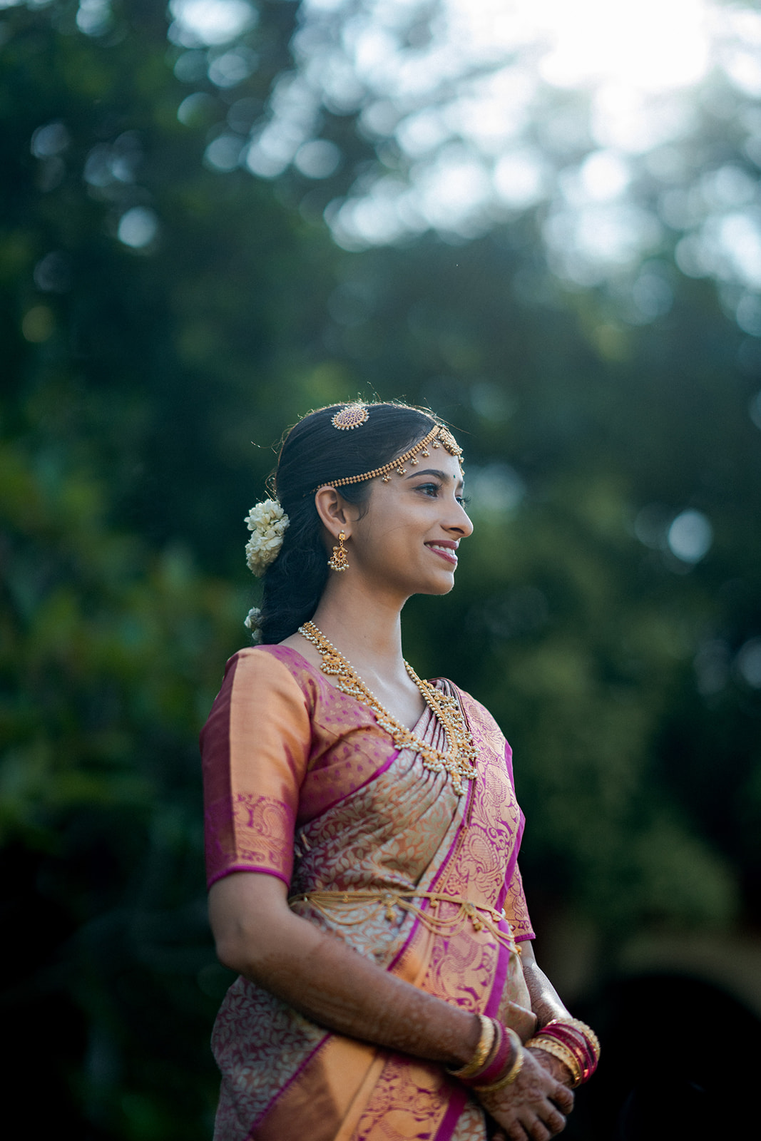 Bridal portrait tamil wedding