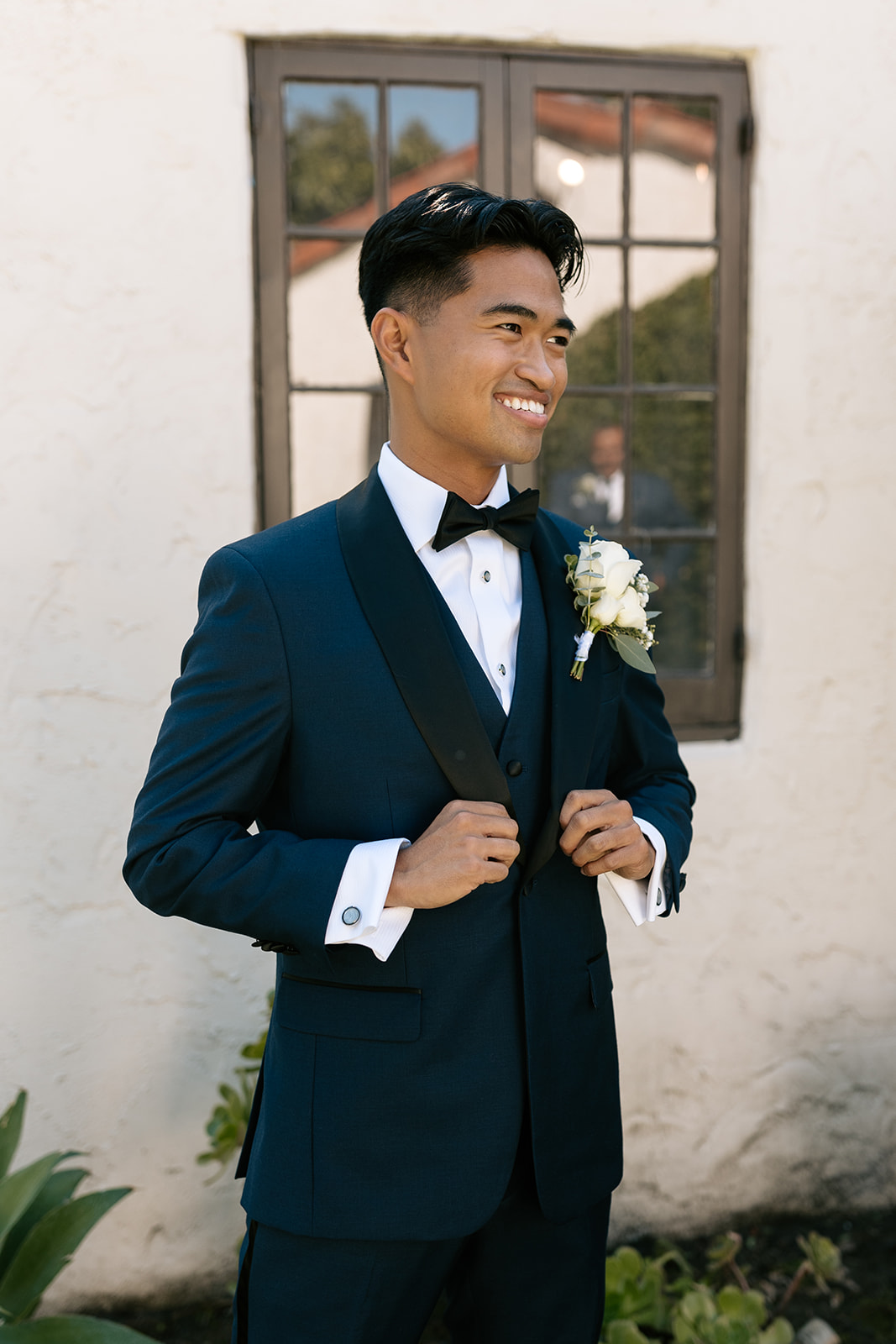 griffith house wedding anaheim california navy blue wedding suit wedding attire wedding dress wedding tux suit and tie