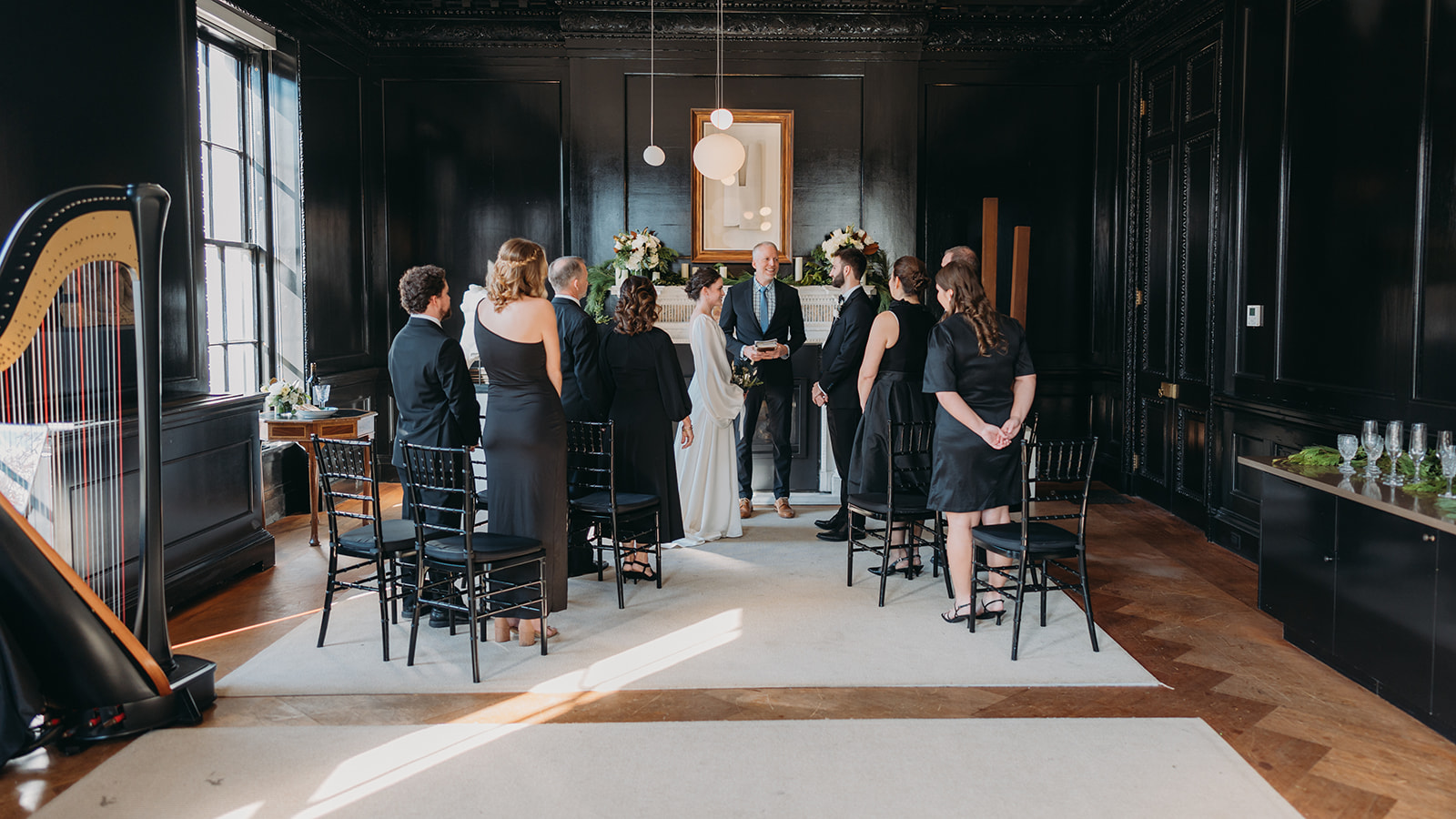 Intimate ceremony at Patterson Mansion Wedding in Washington DC