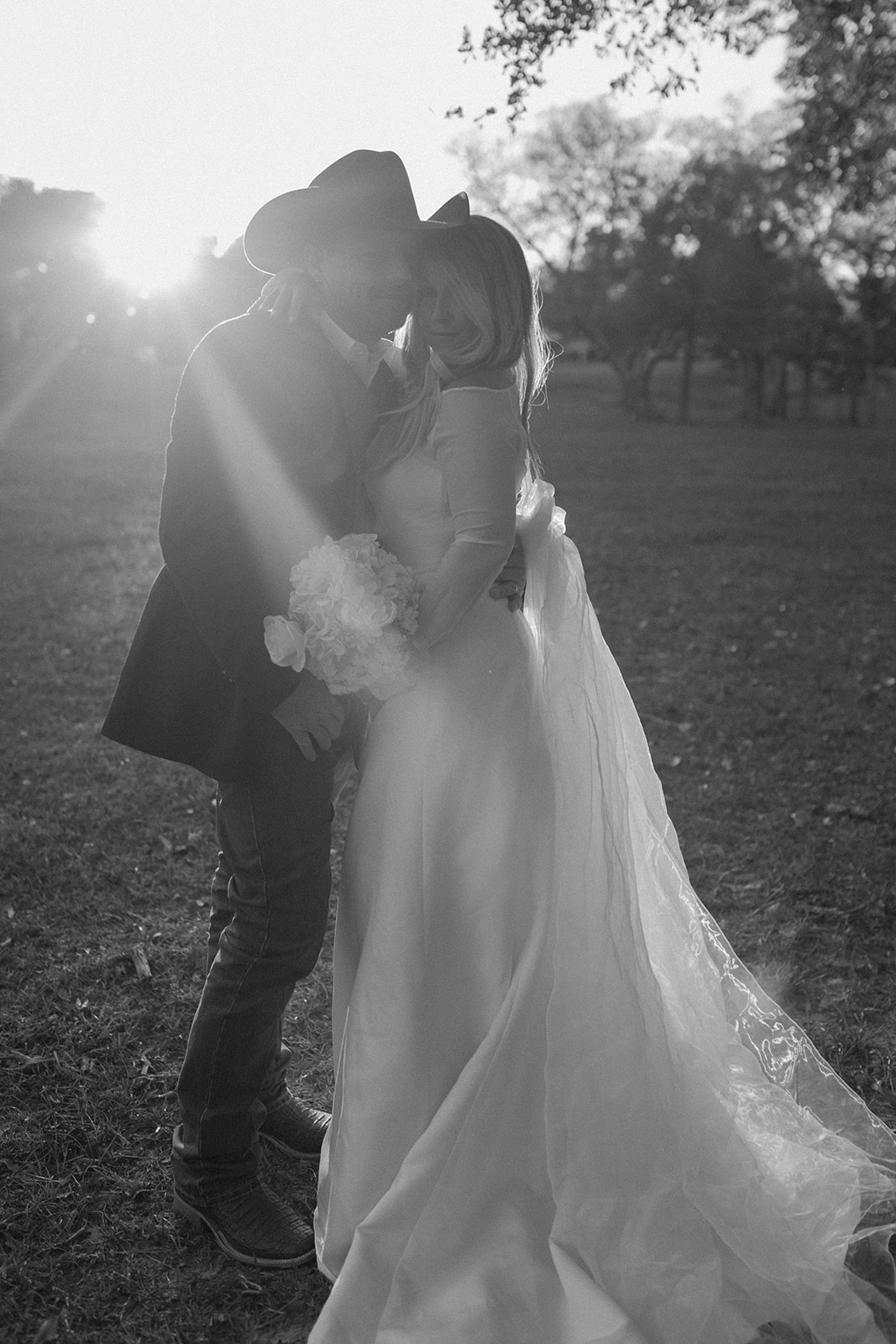 Texas Sunset Wedding Photography