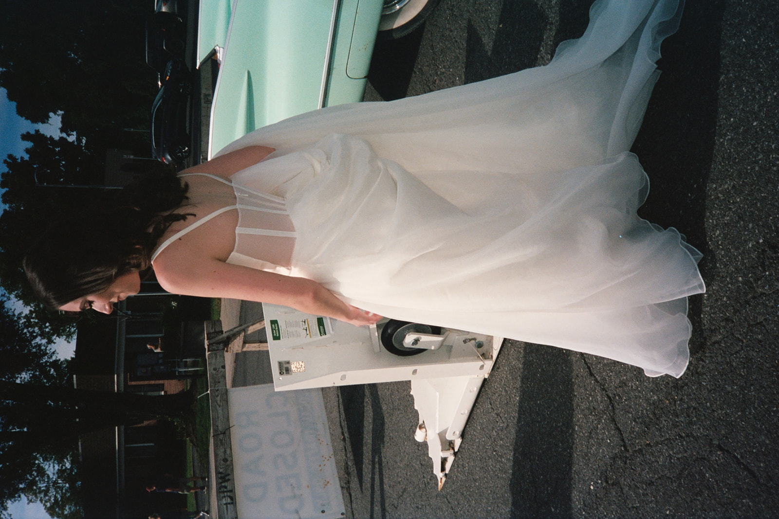 Wandermore Photography film photo Senate Garage  Wedding