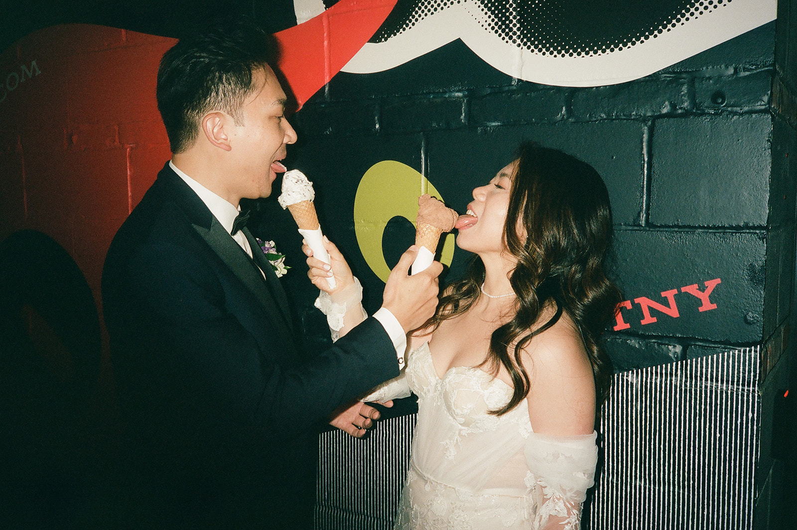 Wandermore Photography NYC Wedding Documentary Style ice cream
