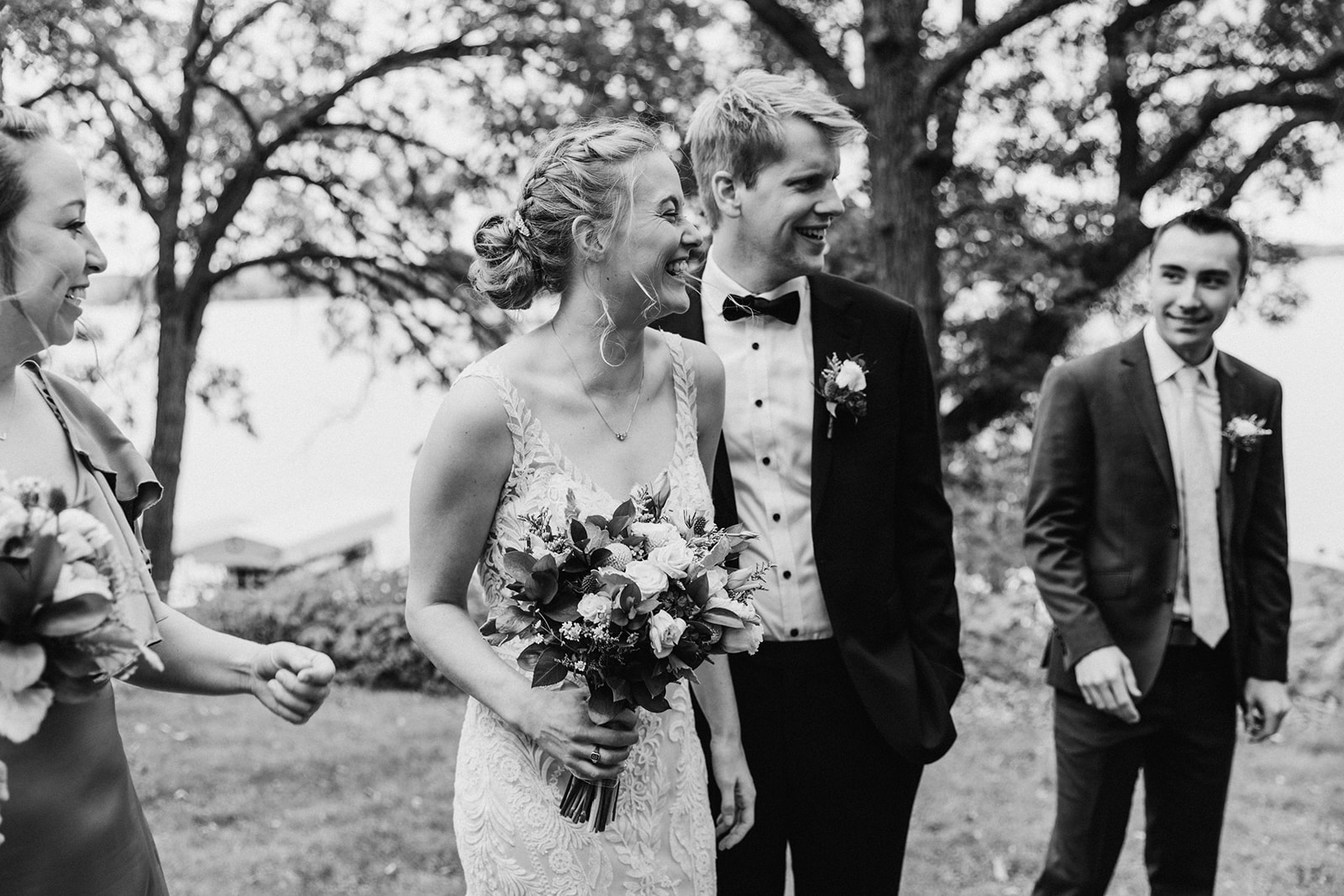 wedding party candids editorial documentary Brianna kirk photography