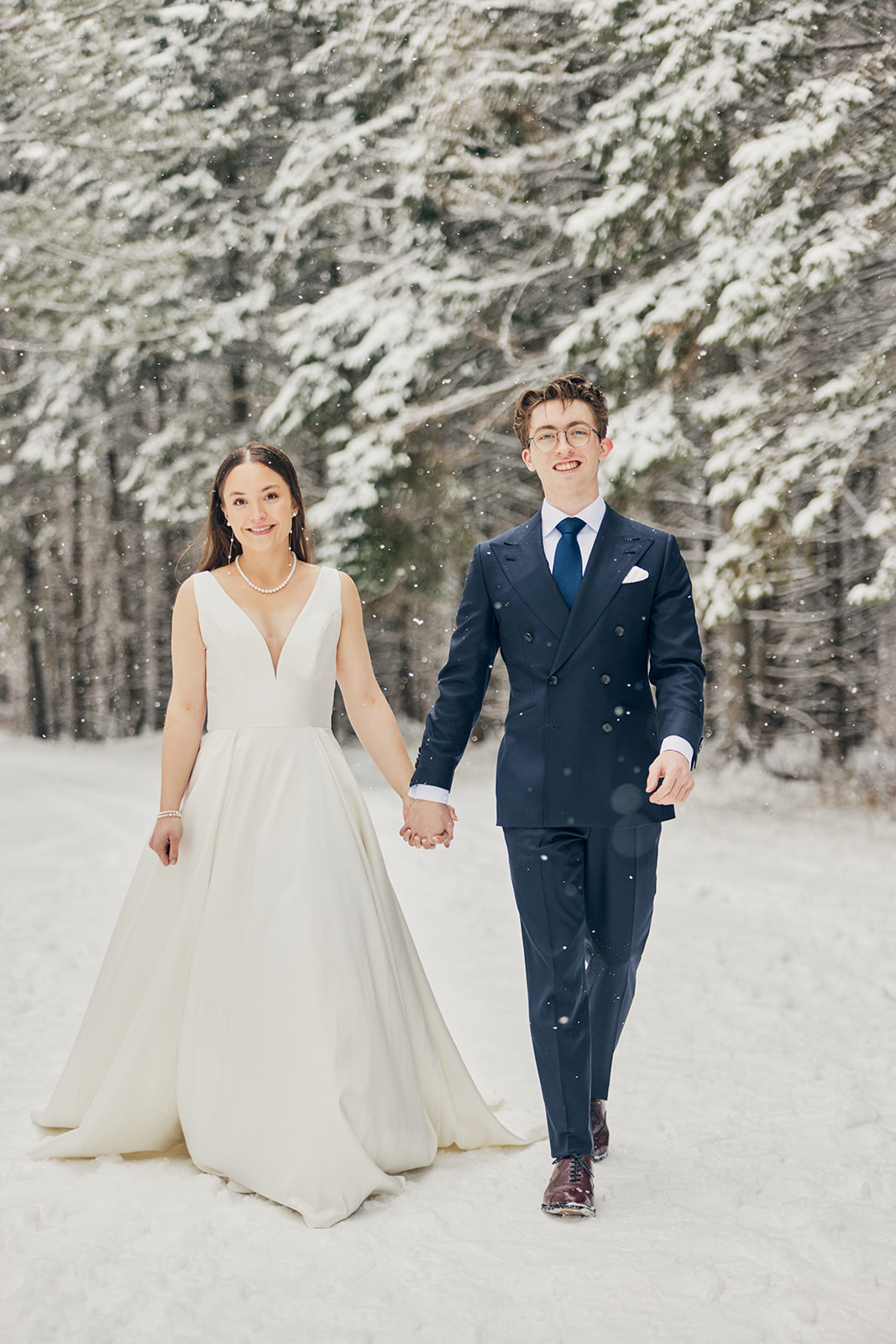 northern mn winter wedding