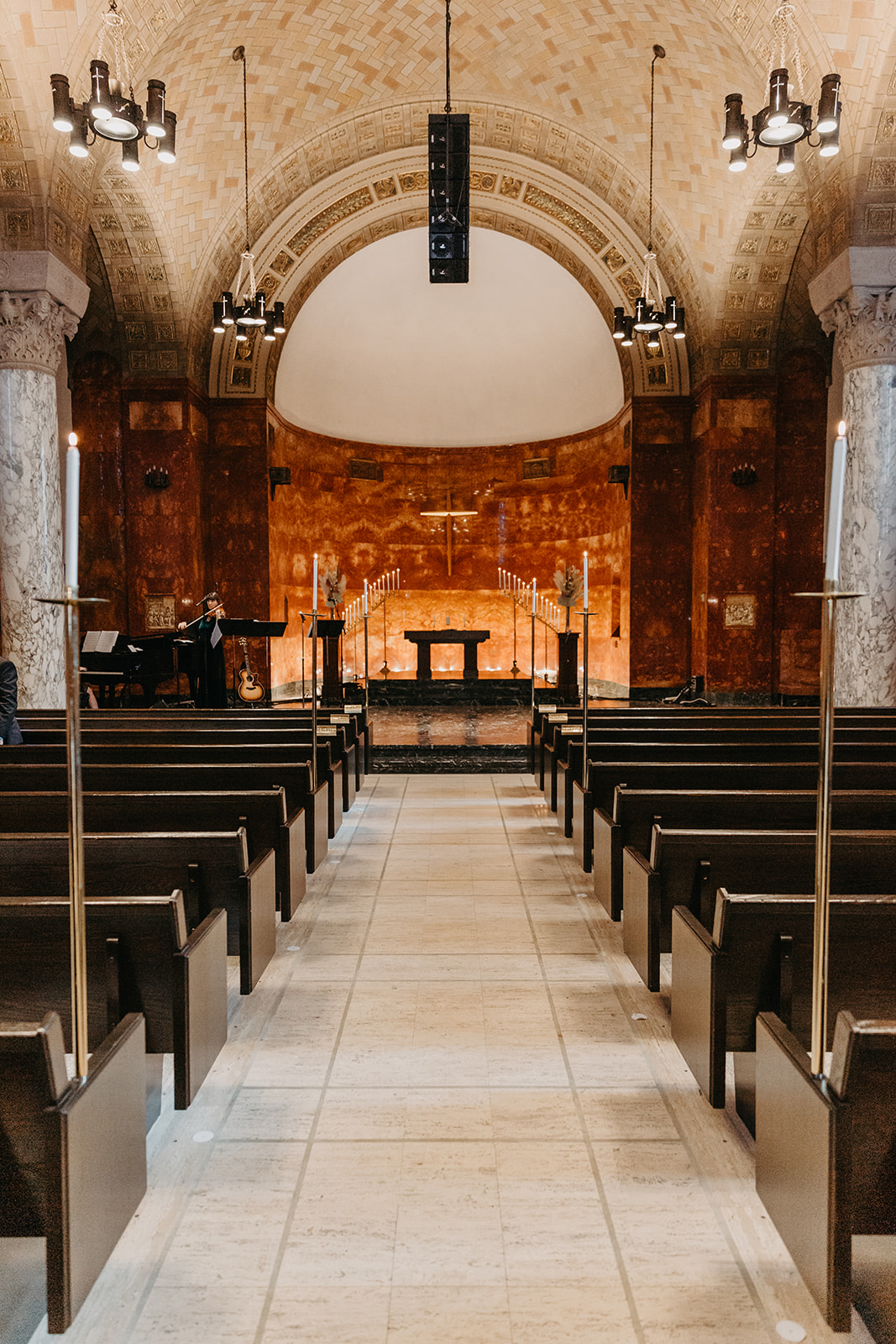 victorian documentary church wedding at Northwestern Nazareth Chapel St.Paul Minnesota 