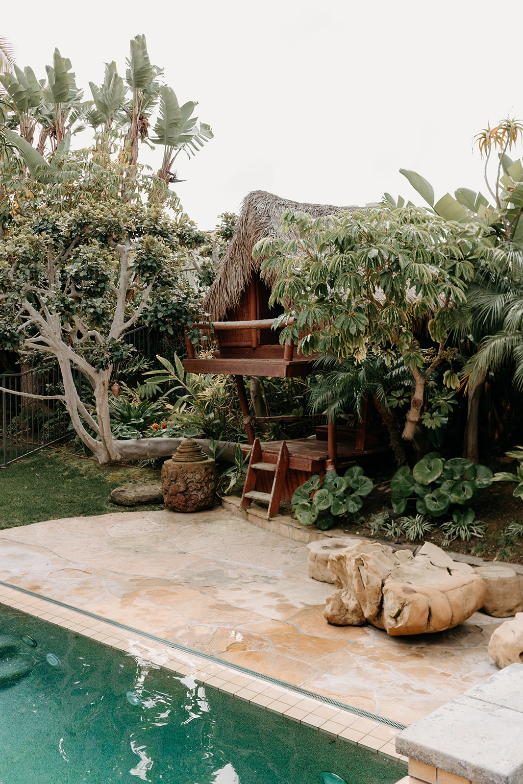 Balinese inspired Estate in Laguna Beach Wedding Venue The Coastal Palms La Petite Photo