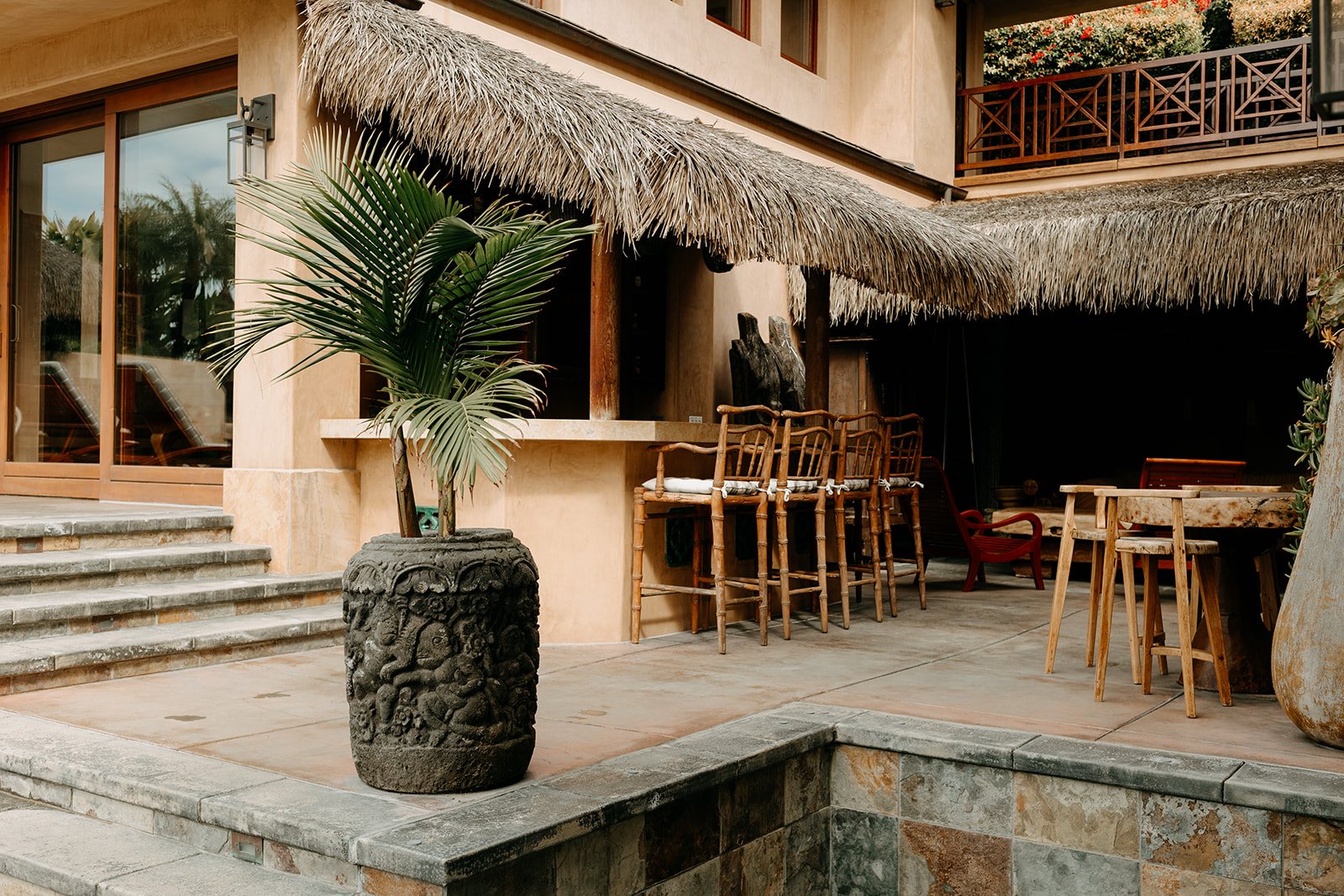 Balinese inspired Estate in Laguna Beach Wedding Venue The Coastal Palms La Petite Photo