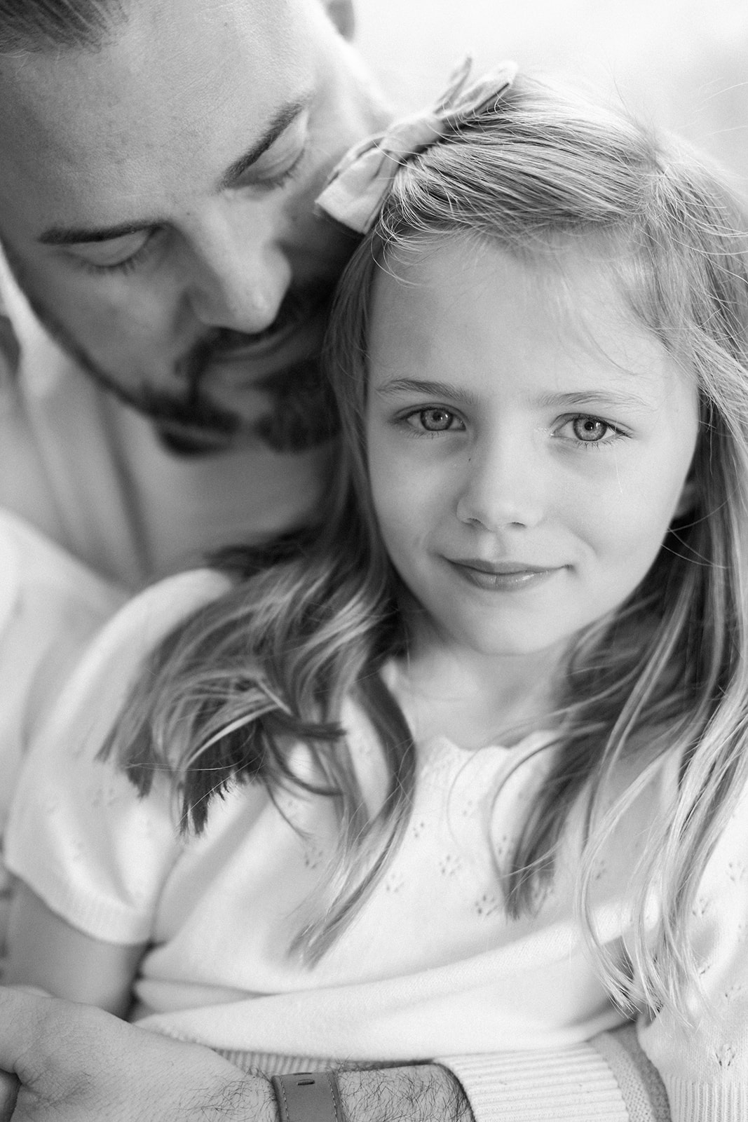 father and daughter family session
