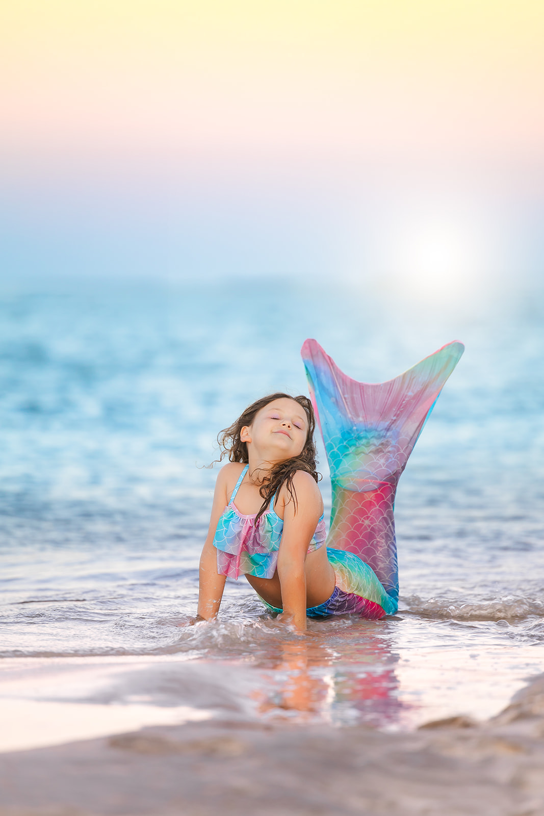 Mermaid Photoshoot on St. Simons Island and Jekyll Island 